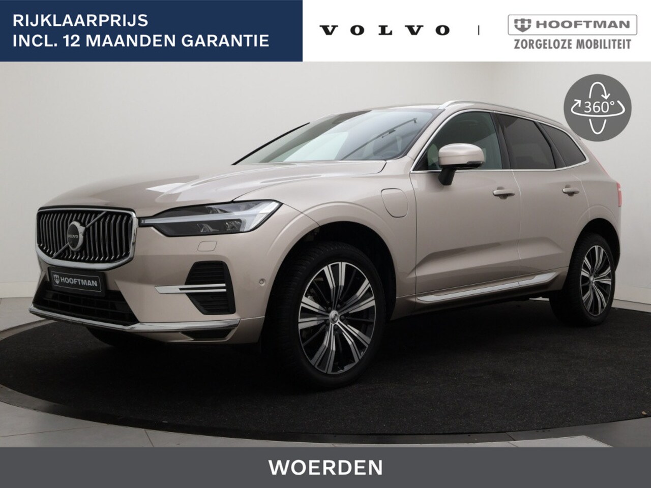 Volvo XC60 - T6 PLUG-IN HYBRID ULTRA BRIGHT LUCHTVERING 360GR CAM TREKHAAK - AutoWereld.nl