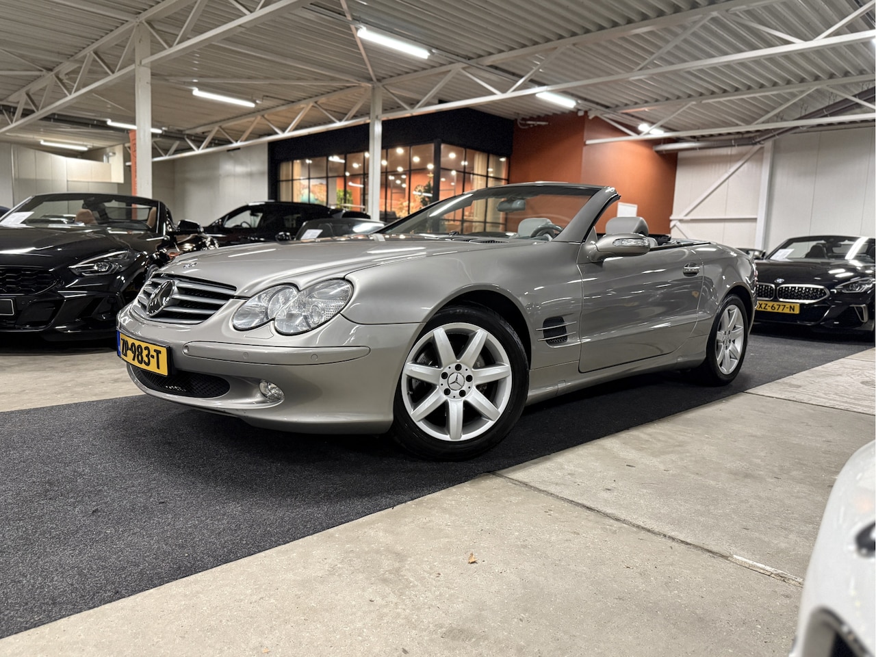 Mercedes-Benz SL-klasse Cabrio - 350 3.7 V6 Designo l Bose l Stoelkoeling l Keyless l Adaptieve Cruise - AutoWereld.nl