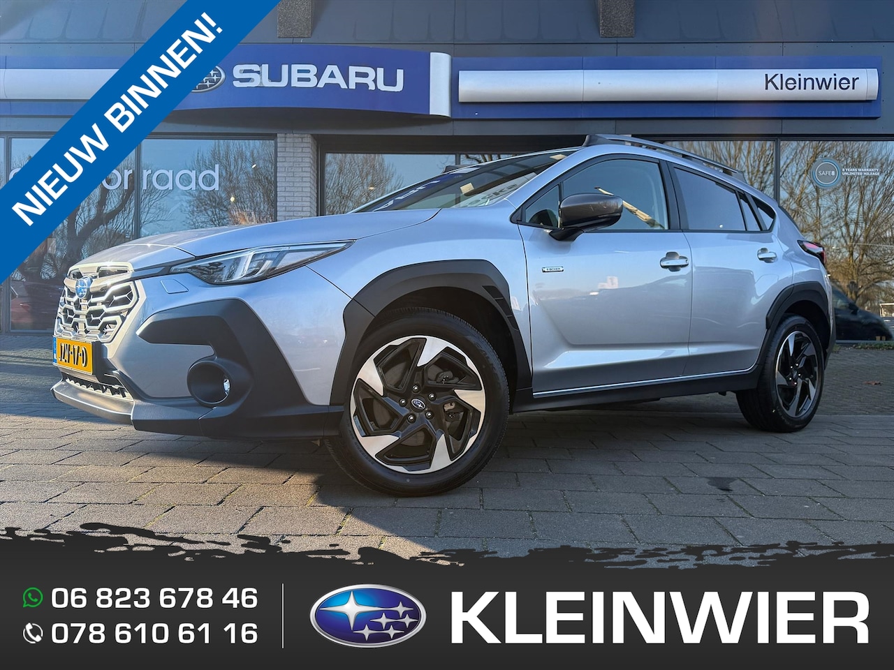 Subaru Crosstrek - 2.0i Hybrid 136PK CVT AWD Premium | Vol. Leder | Schuif-kanteldak | Grootscherm | 8 jaar f - AutoWereld.nl