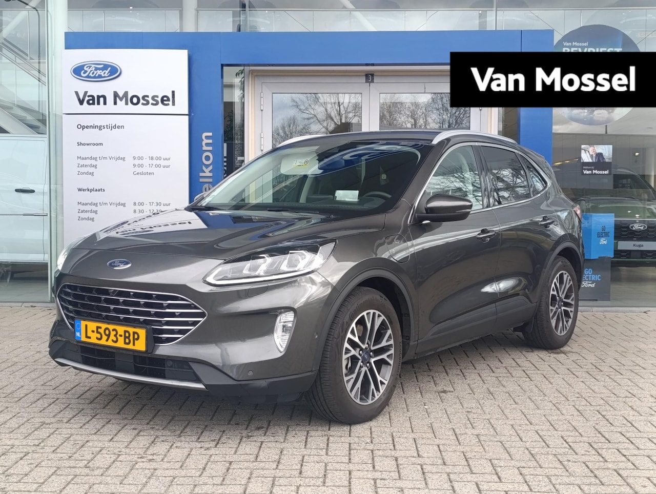 Ford Kuga - 2.5 PHEV Titanium X | Trekhaak | Head-Up Display | Stoel/stuur voorruitverwarming | Adapti - AutoWereld.nl