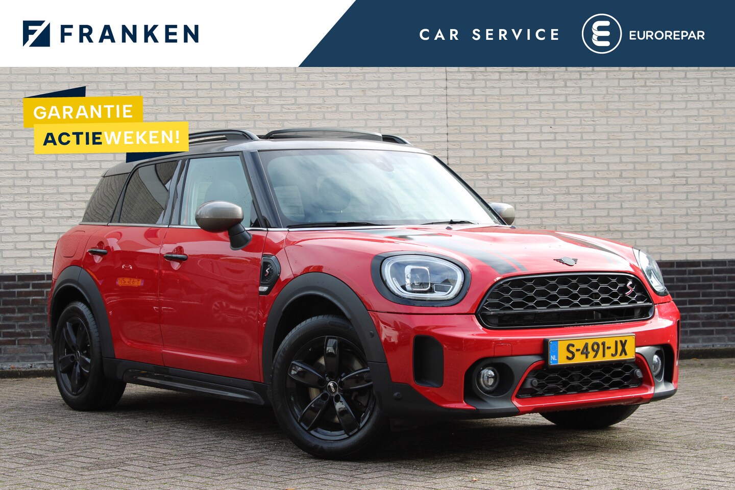 MINI Countryman - Mini 2.0 Cooper S Boardwalk Edition ACTIE | Panoramadak | Leder | Navigatie | Camera - AutoWereld.nl
