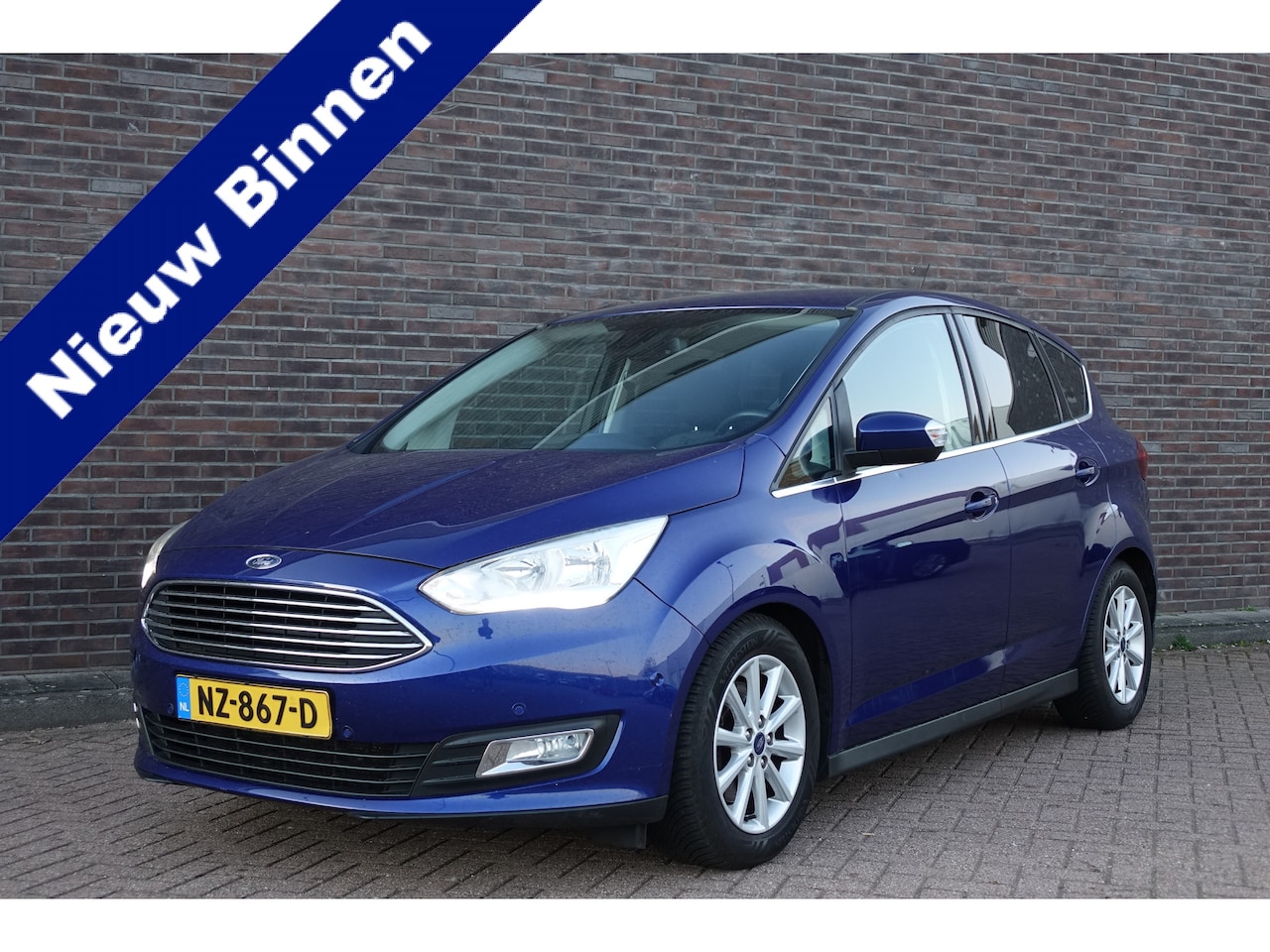 Ford C-Max - 1.5 Titanium 1.5 Automaat 150PK CMax Prachtige auto - AutoWereld.nl