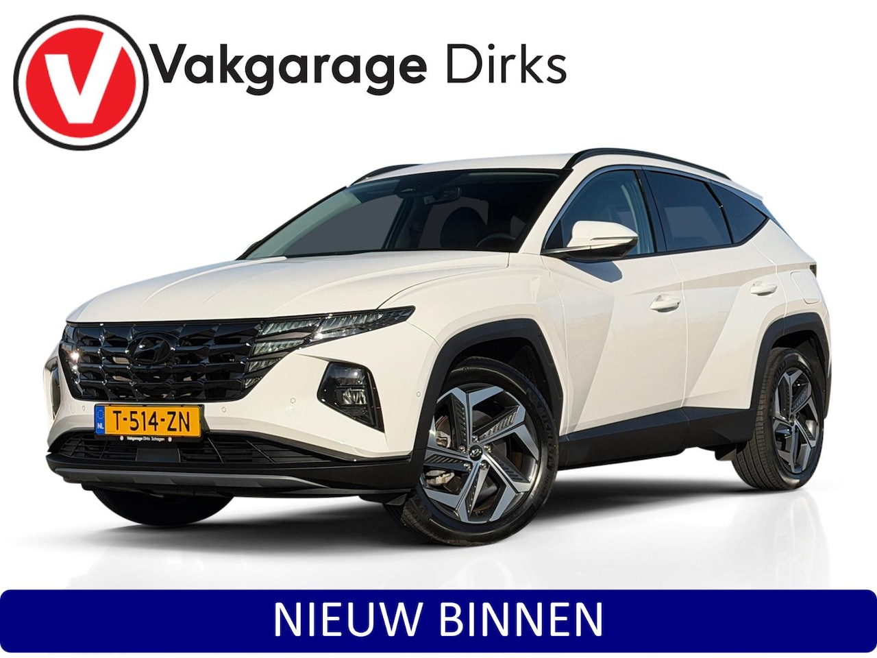 Hyundai Tucson - 1.6 T-GDI HEV Premium ✅ LED ✅ Trekhaak ✅ 360 Cam - AutoWereld.nl