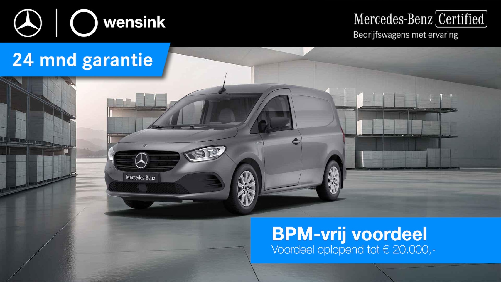 Mercedes-Benz eCitan - 112 Pro L1 51 kWh | Trekhaak | Achteruitrijcamera | - AutoWereld.nl