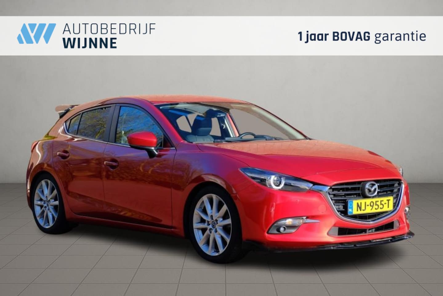 Mazda 3 - 2.0 SkyActiv-G 120pk SkyLease GT | Navi | Cruise | Camera | Winter-Pakket | Keyless | Leer - AutoWereld.nl