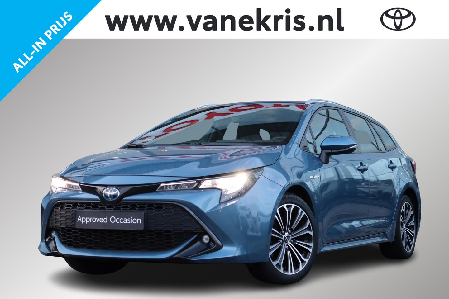 Toyota Corolla Touring Sports - 2.0 Hybrid Dynamic 2.0 Hybrid Dynamic, Navi, Cruise control, Apple Carplay, Android Auto, parkeercamera. - AutoWereld.nl