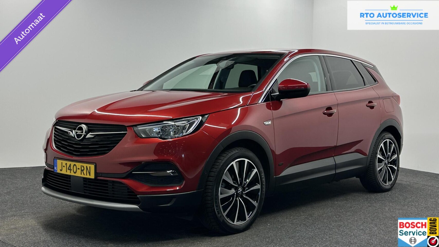Opel Grandland X - 1.6 Turbo Hybrid4 Business Elegance NAVI CRUISE ECC CARPLAY LM. - AutoWereld.nl