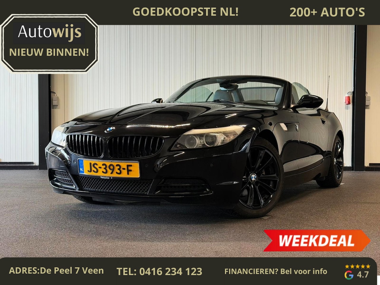 BMW Z4 Roadster - SDrive23i|LED|LEDER|AUT|PDC| - AutoWereld.nl