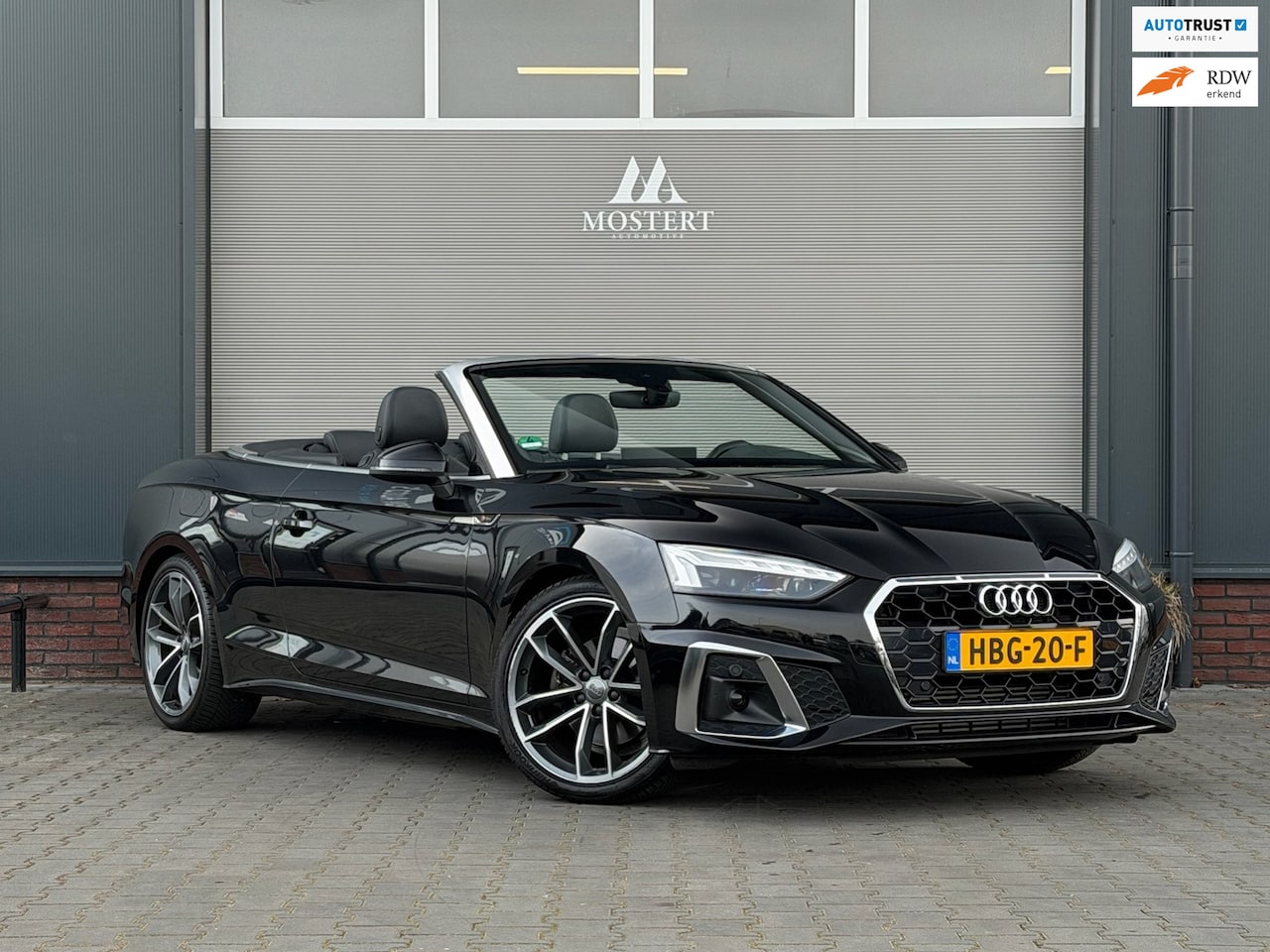 Audi A5 Cabriolet - 40 TFSI/190pk Sport S Line Edition|2020|Automaat|2x S-line|Head-up|Stoelverw.|Nekverw.|Cam - AutoWereld.nl