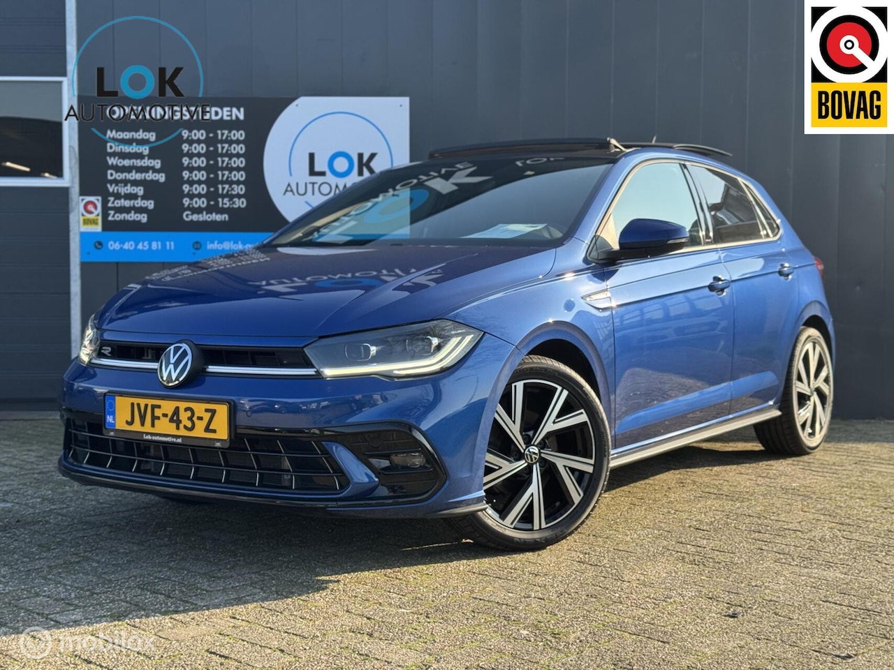 Volkswagen Polo - 1.0 TSI R-Line PANO|IQLIGHT|CAMERA|ACC|KEYLESS - AutoWereld.nl