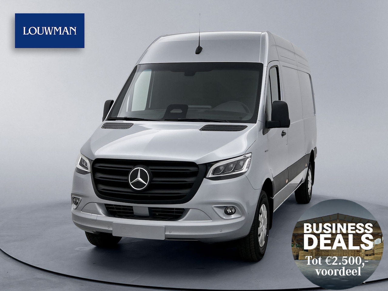 Mercedes-Benz eSprinter - 0,99% RENTE - 320 L2H2 SELECT RWD 81kWh | DC Laden 115KW | Full options | - AutoWereld.nl