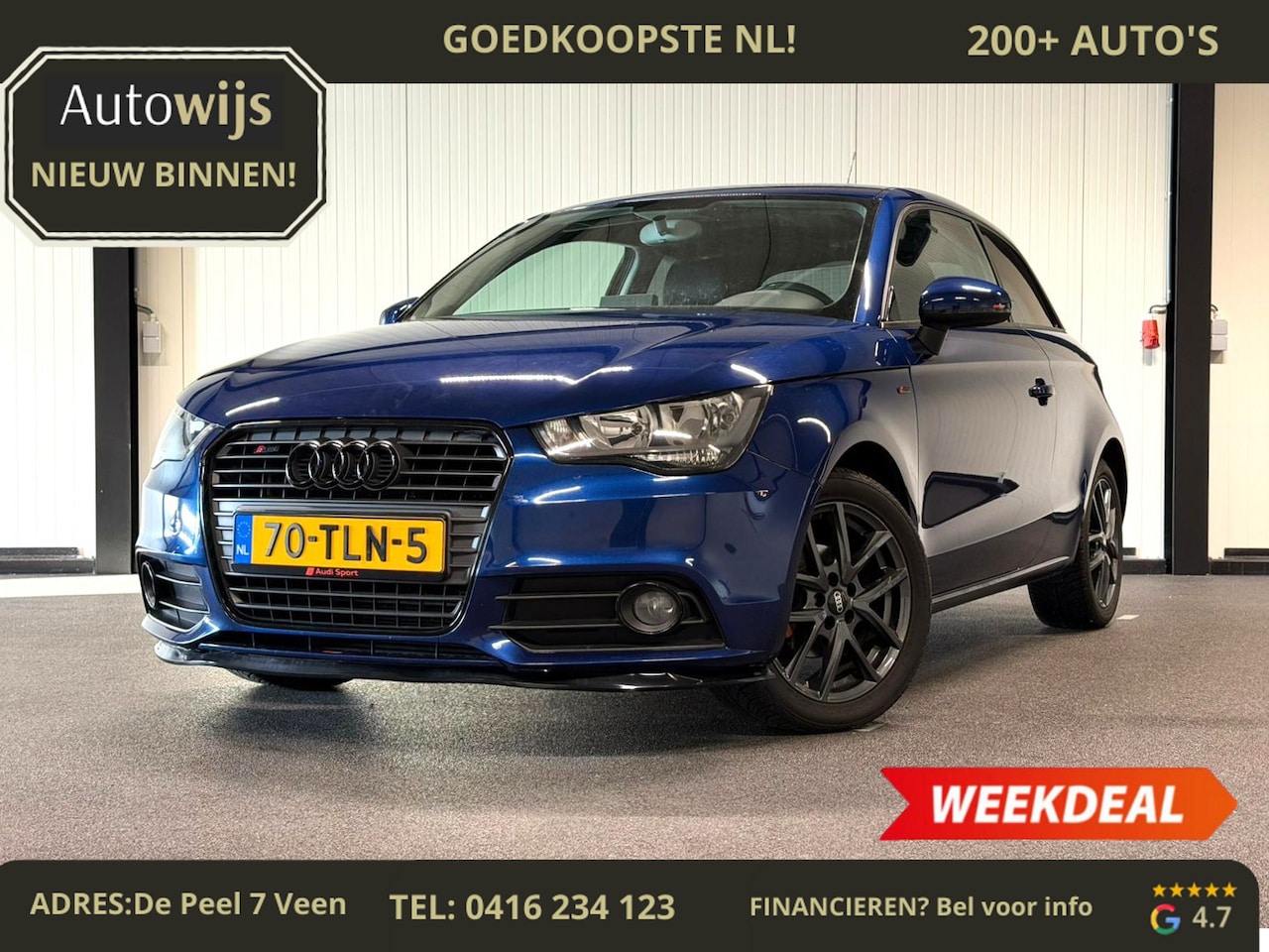 Audi A1 - 1.2 TFSI Connect|ALCANTARA|NAVI|TREKHAAK|NL AUTO|GOED ONDERHOUDEN - AutoWereld.nl