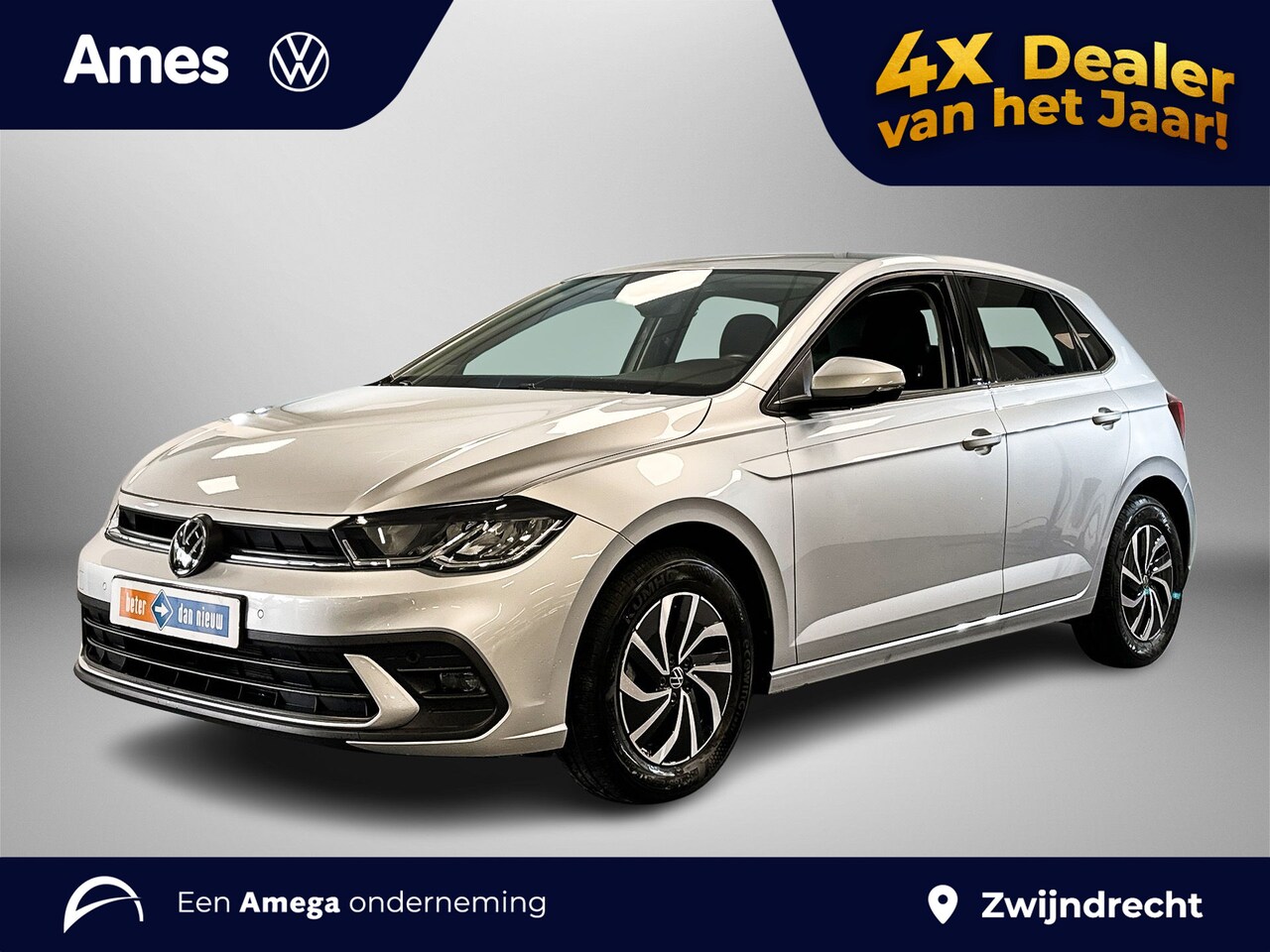 Volkswagen Polo - 1.0 95pk TSI Life Edition Voorstoelen verwarmd | Parkeersensoren voor & achter | Achteruit - AutoWereld.nl