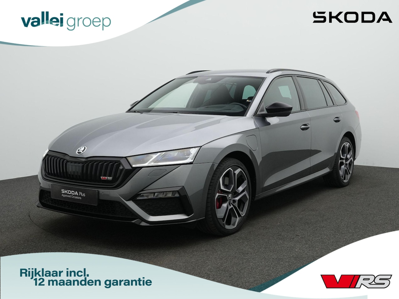 Skoda Octavia Combi - 1.4 TSI RS iV 245 pk PHEV | Adaptief onderstel | Geheugen-/massagestoelen | Canton | Head- - AutoWereld.nl