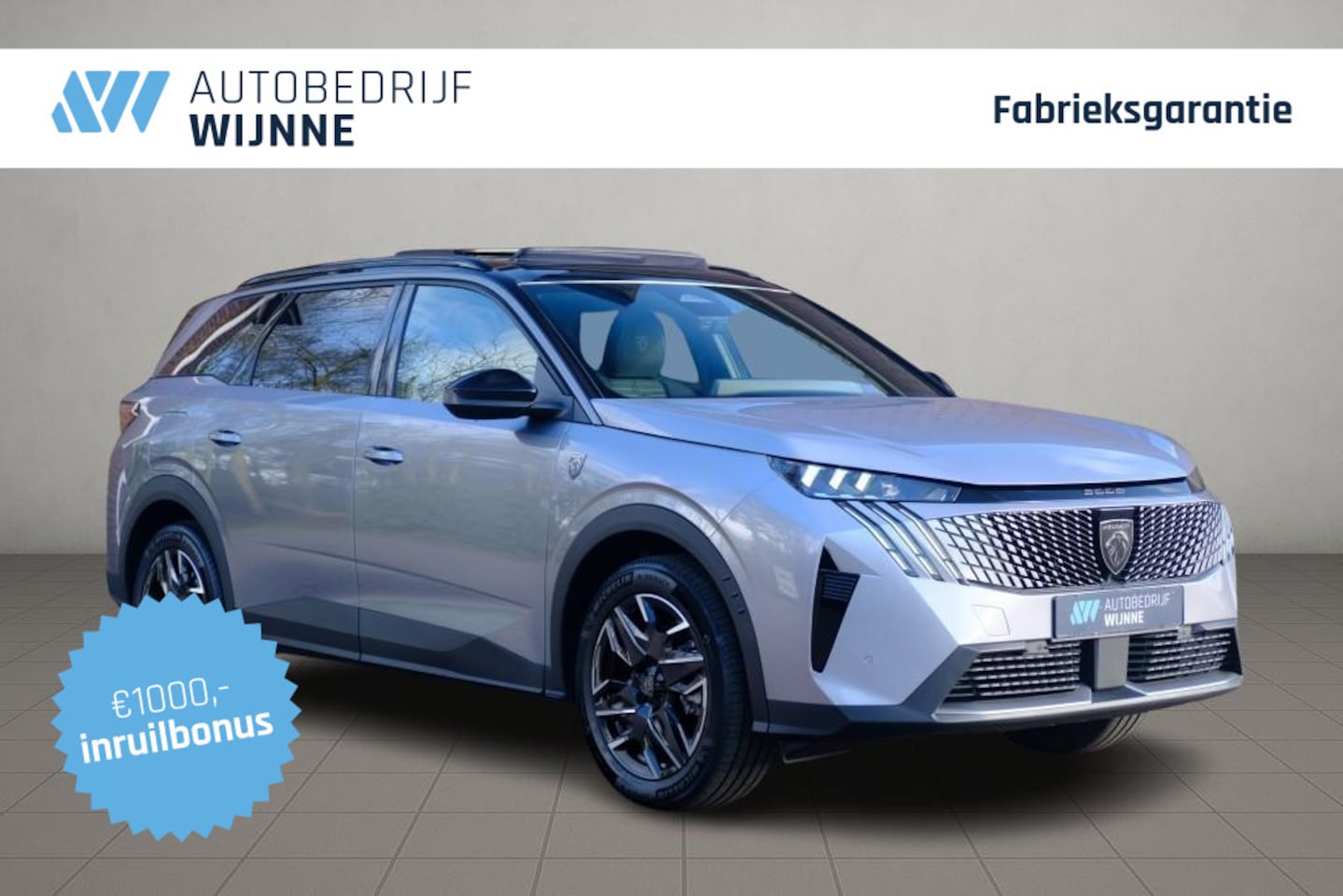 Peugeot 5008 - 1.2 Hybrid 145pk e-DCS6 GT 7 Persoons | Navi | App Connect | Adaptive Cruise | Panoramadak - AutoWereld.nl