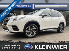 Subaru Forester - 2.0i e-BOXER 150pk CVT Premium | Panodak | Trekhaak | Navi | Leder | 8 jaar fabrieksgarant