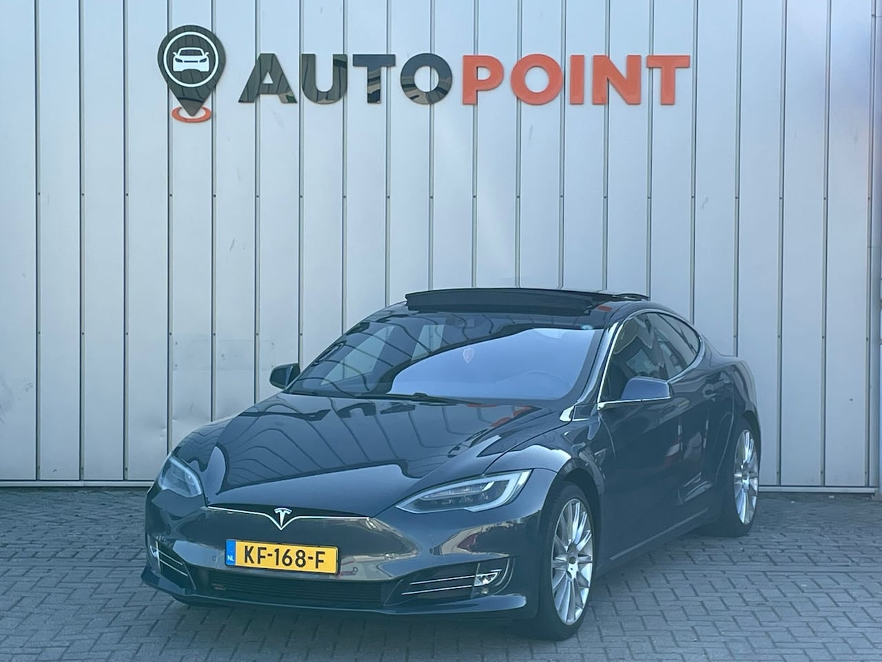 Tesla Model S - 90D Base Free Supercharging PANO 7 ZIT - AutoWereld.nl
