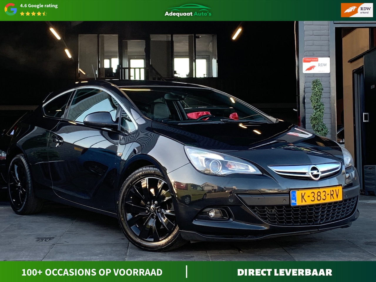 Opel Astra GTC - 1.4 Turbo Design Edition|Cruise|PDC|Airco|APK - AutoWereld.nl