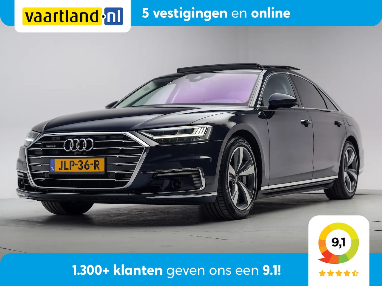 Audi A8 - 60 TFSI e quattro Pro Line Plus Aut. [ Panoramadak B&O 360°Cam Adapt.cruise ] - AutoWereld.nl
