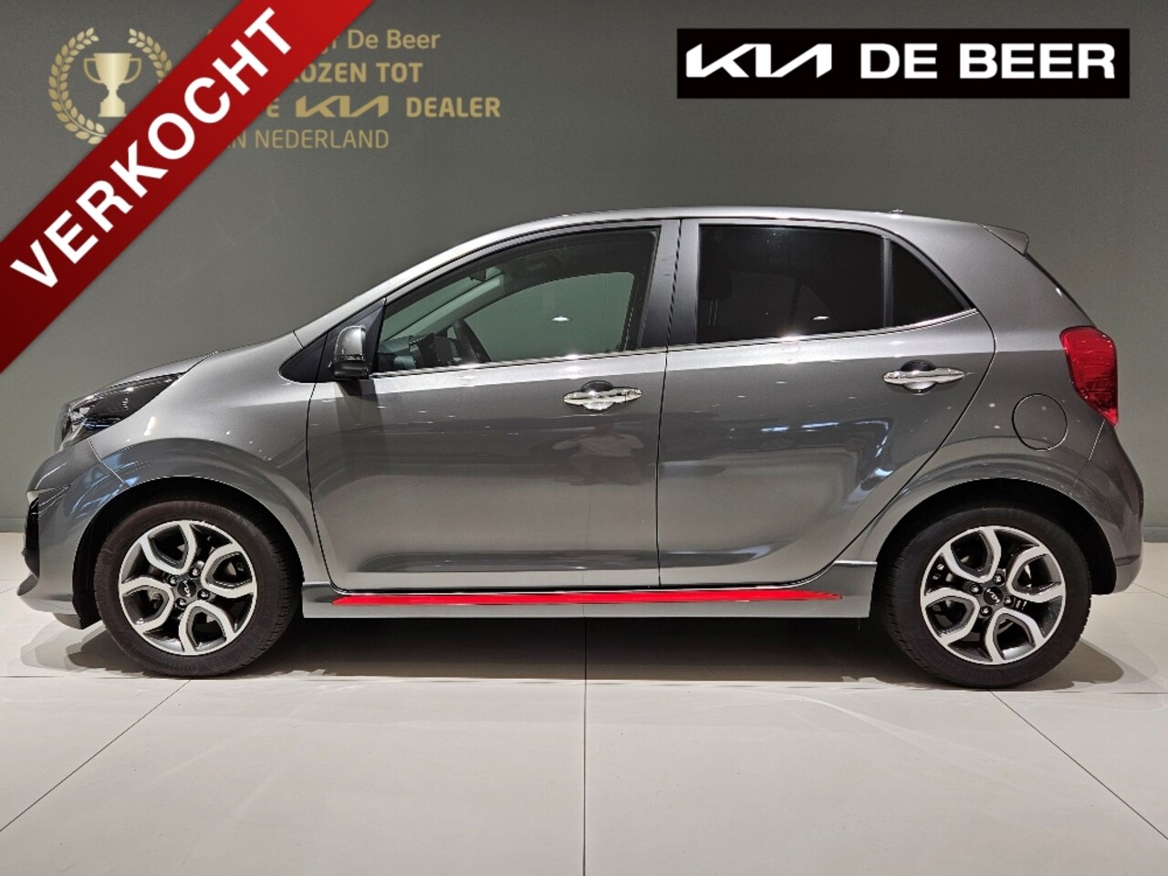 Kia Picanto - 1.0 DPi 67pk 4-zits GT-Line Super Compleet Unieke KM-stand - AutoWereld.nl