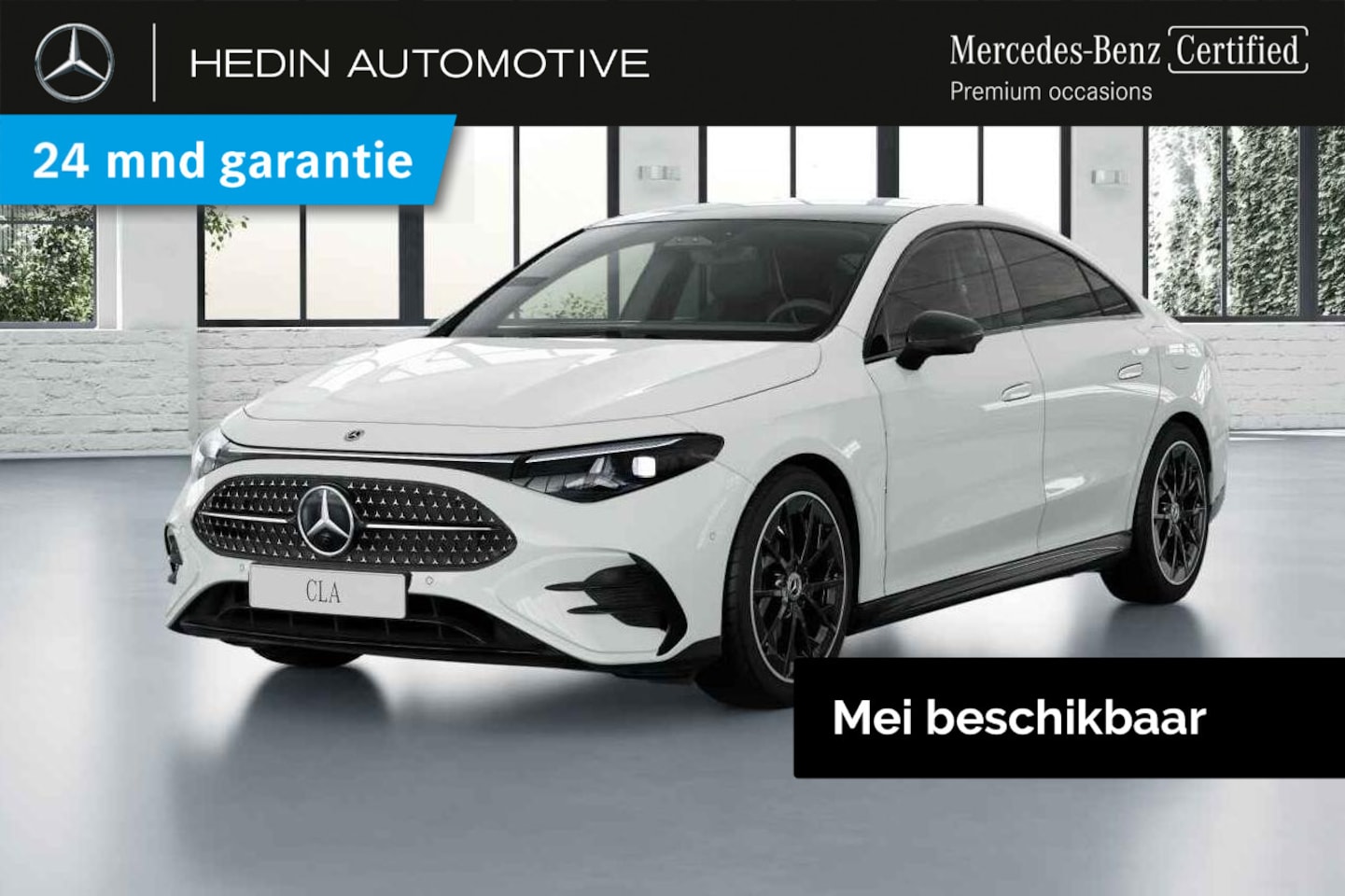 Mercedes-Benz CLA-Klasse - CLA 180 Coupé Automaat Business Solution AMG | Premium Pakket | Nightpakket | MBUX Augment - AutoWereld.nl