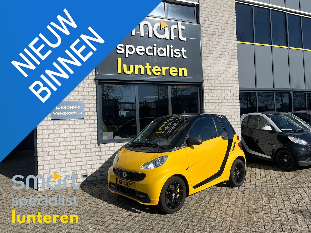 Smart Fortwo coupé - 1.0 mhd City Flame Lage kmstand - AutoWereld.nl