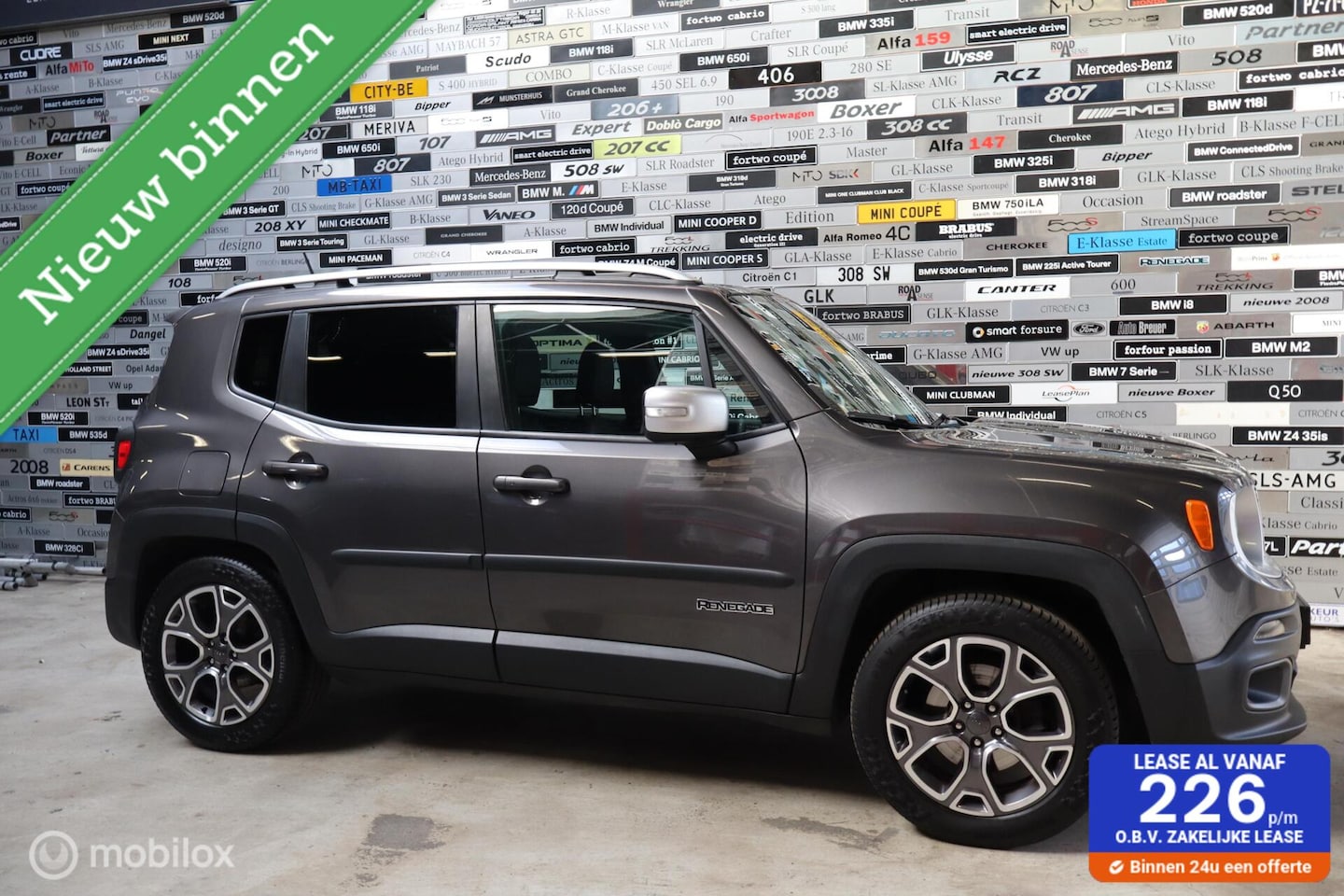 Jeep Renegade - 1.4 MultiAir Limited 1.4 MultiAir Limited - AutoWereld.nl