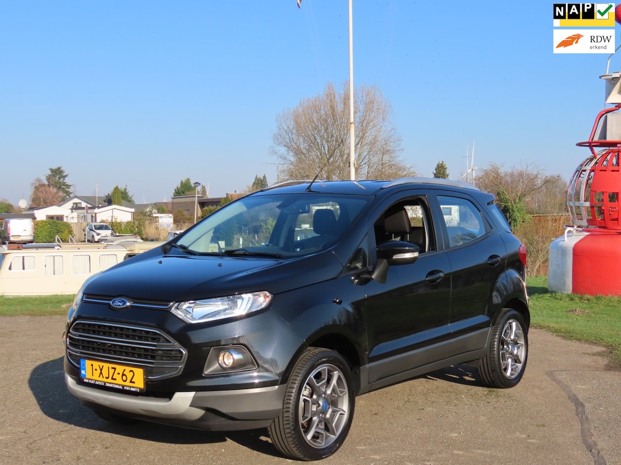 Ford EcoSport - 1.0 EcoBoost Titanium *Navigatie *Cruise *Trekhaak *Keyless - AutoWereld.nl