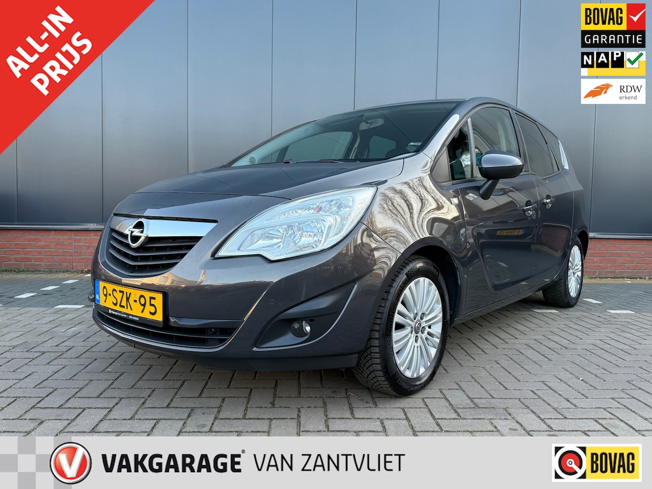 Opel Meriva - 1.4 Turbo Cosmo 1.4 Turbo Cosmo (Eerste eigenaar|12 mnd BOVAG garantie) - AutoWereld.nl