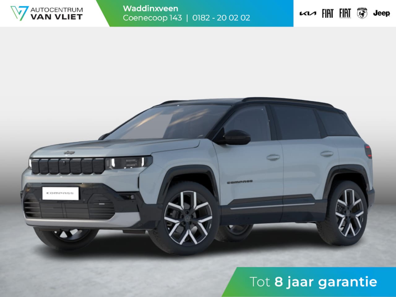 Jeep Compass - First Edition 74 kWh | Uit voorraad leverbaar !| Adapt. Cruise | Camera | Carplay | 20" | - AutoWereld.nl