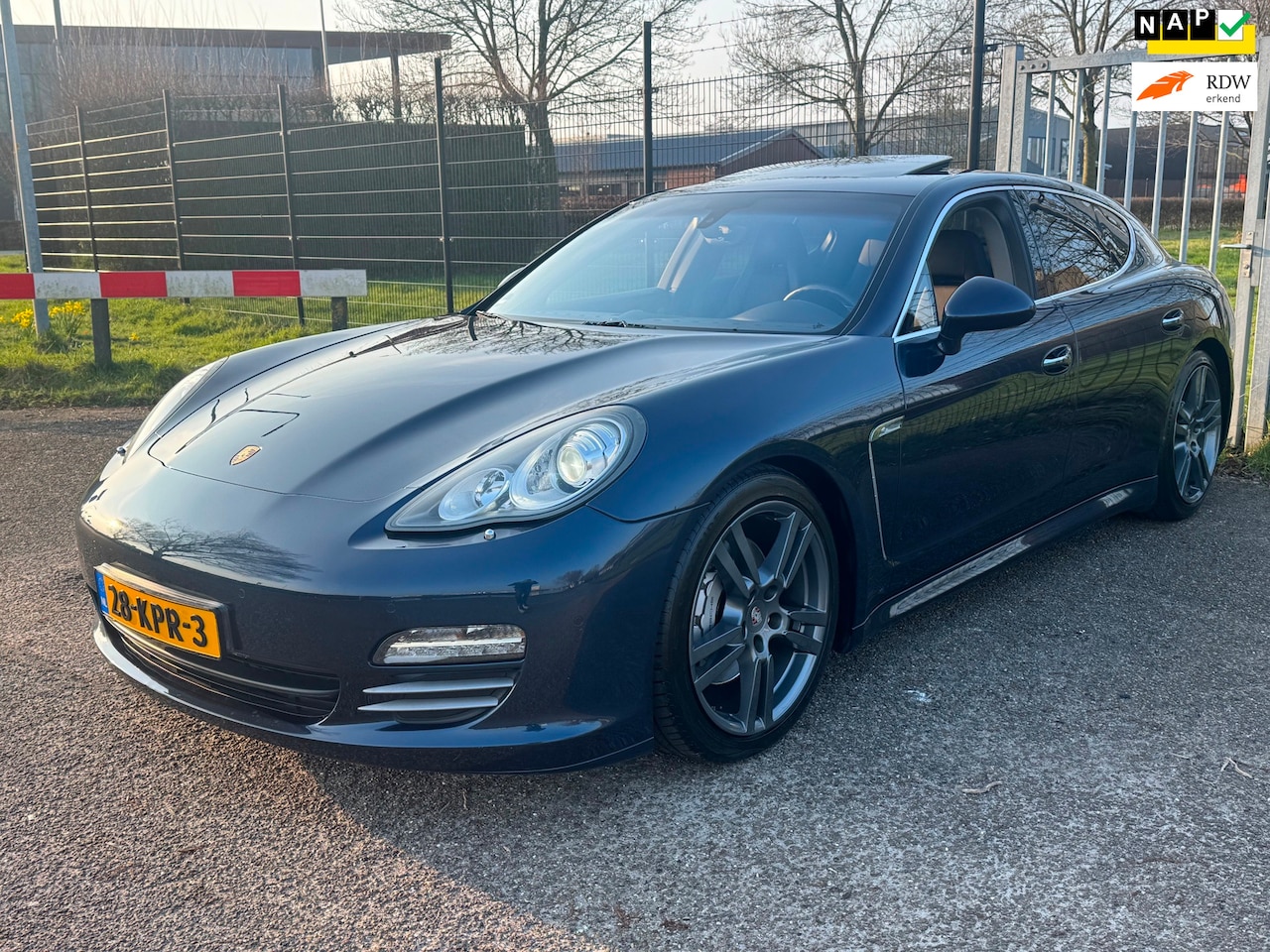 Porsche Panamera - 4.8 4S 400PK Opendak Sportchrono Memory Origineel NL - AutoWereld.nl
