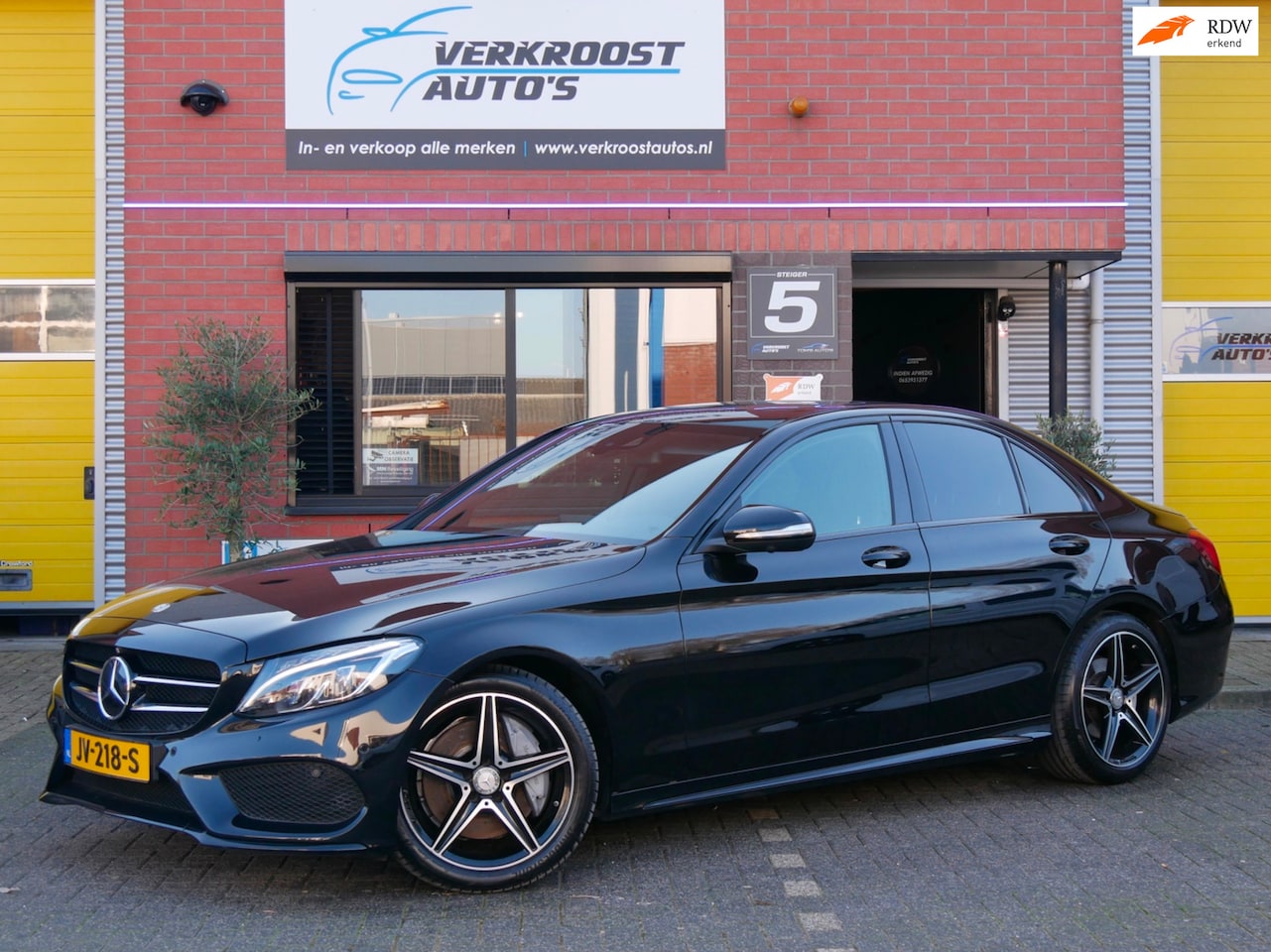 Mercedes-Benz C-klasse - 250 Prestige amg. schuifdak. HUD. 360cam. stoelverwrm/verkoeling - AutoWereld.nl