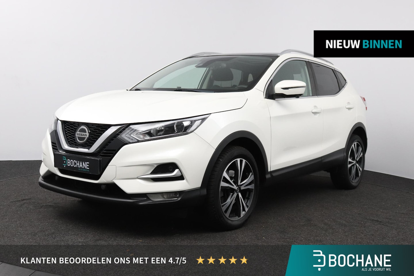 Nissan Qashqai - 1.3 DIG-T Business Edition | Automaat | Trekhaak | Panoramadak | Stoelverwarming | - AutoWereld.nl