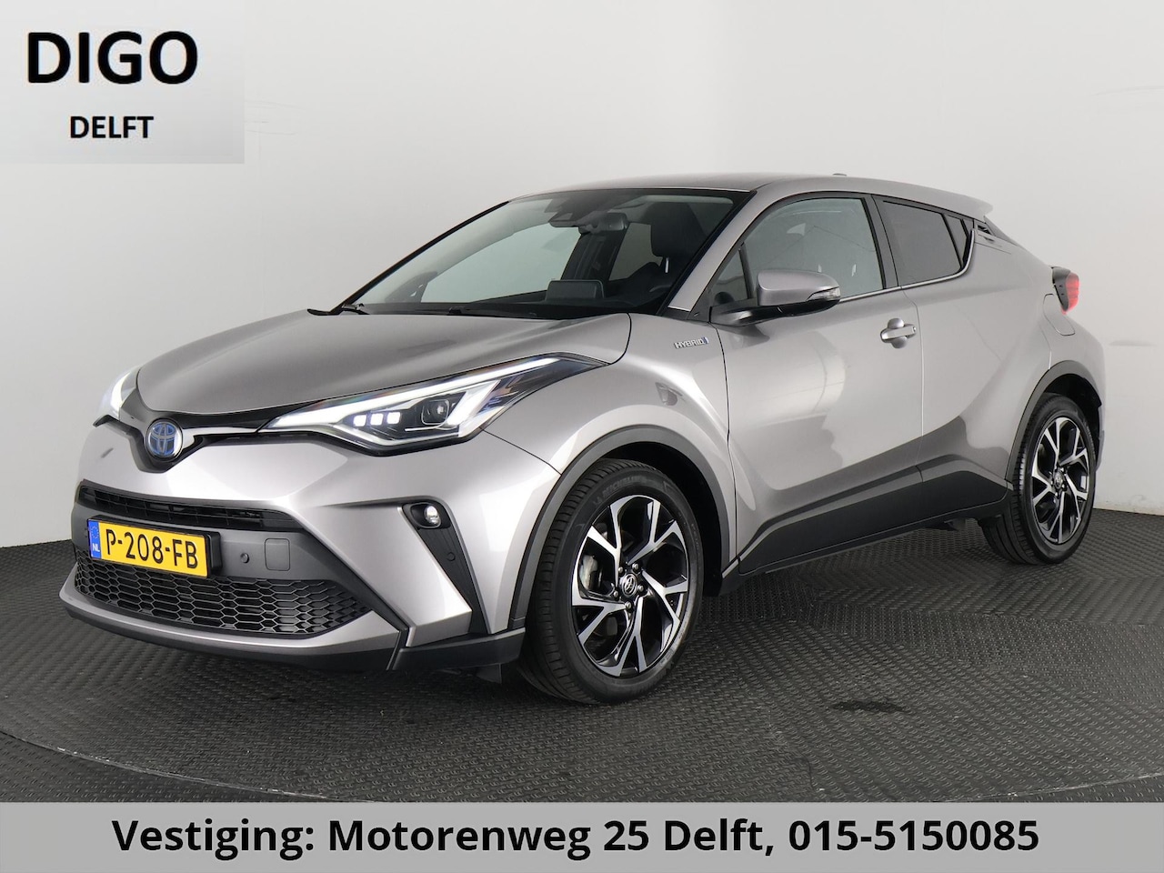 Toyota C-HR - 1.8 HYBRIDE STYLE LUXERY NAVI LEDER GARANTIE 2032 PDC V+A. BLIND SPOT MONITOR. STOELVERWAR - AutoWereld.nl