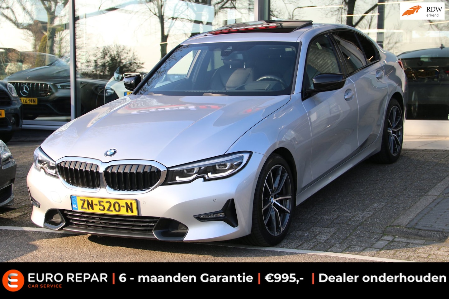 BMW 3-serie - 320i High Executive Edition SCHUIFDAK TREKHAAK NL-AUTO! - AutoWereld.nl