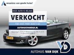 BMW 1-serie Cabrio - 118i High Executive | Voll.Historie/Leder/Navi/Stoelverw./Xenon/Cruise Control/17-inch
