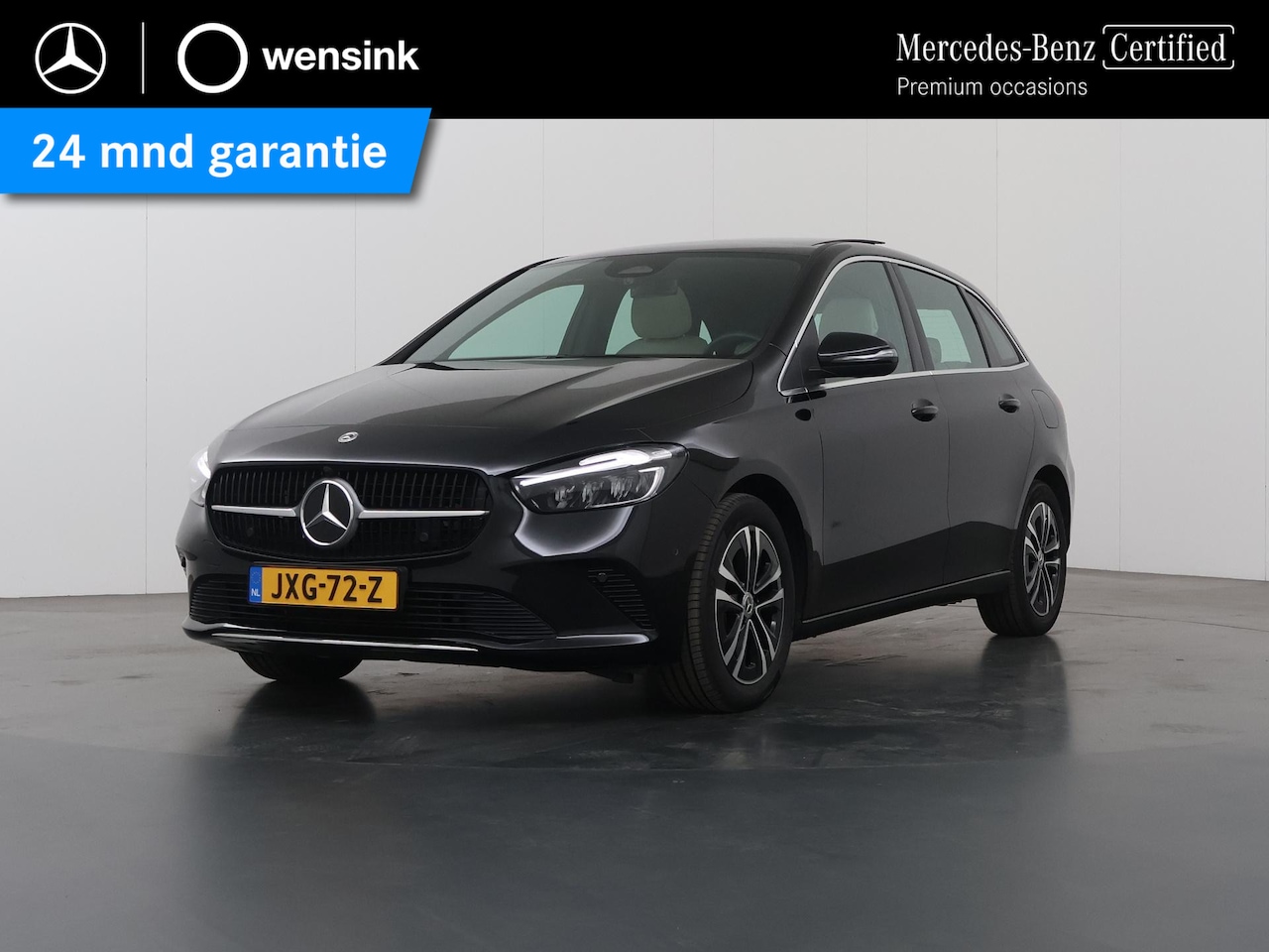 Mercedes-Benz B-klasse - 250 e Luxury Line | Beige bekleding | Panoramadak | Trekhaak | Verwarmd stuur | Elektrisch - AutoWereld.nl