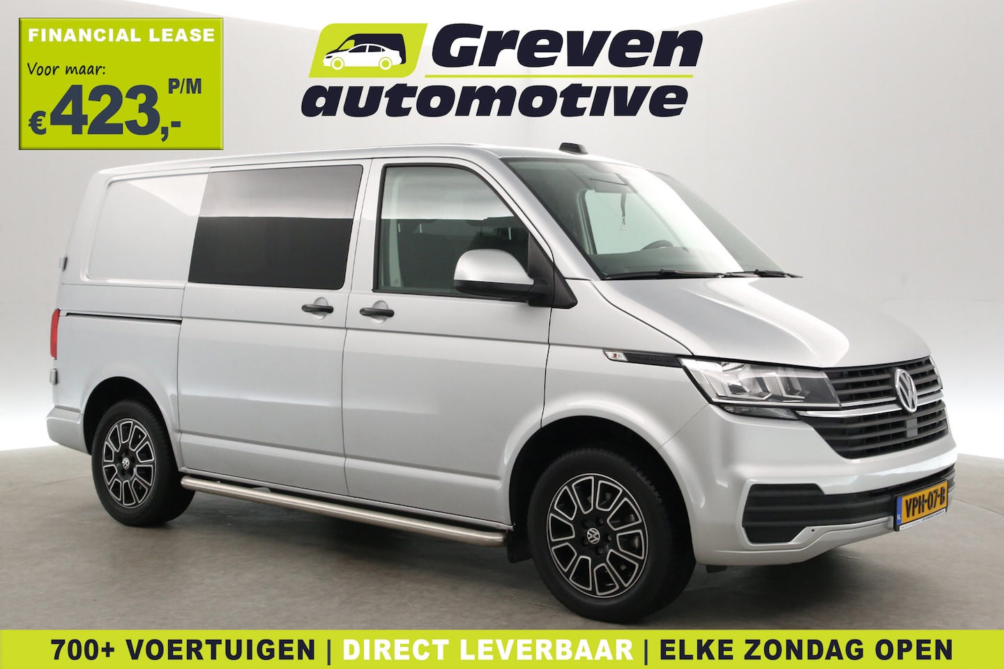 Volkswagen Transporter - 2.0 TDI L1H1 | Airco | Carplay | Sidebars | Elektrpakket - AutoWereld.nl