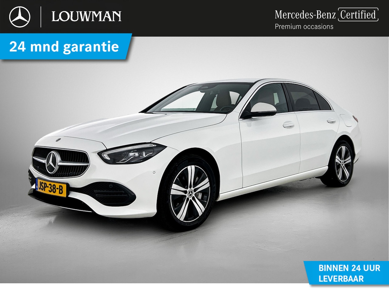 Mercedes-Benz C-klasse - 300 e Plug-In Hybride | Achteruitrijcamera | Dodehoekassistent | Sfeerverlichting | Stoelv - AutoWereld.nl