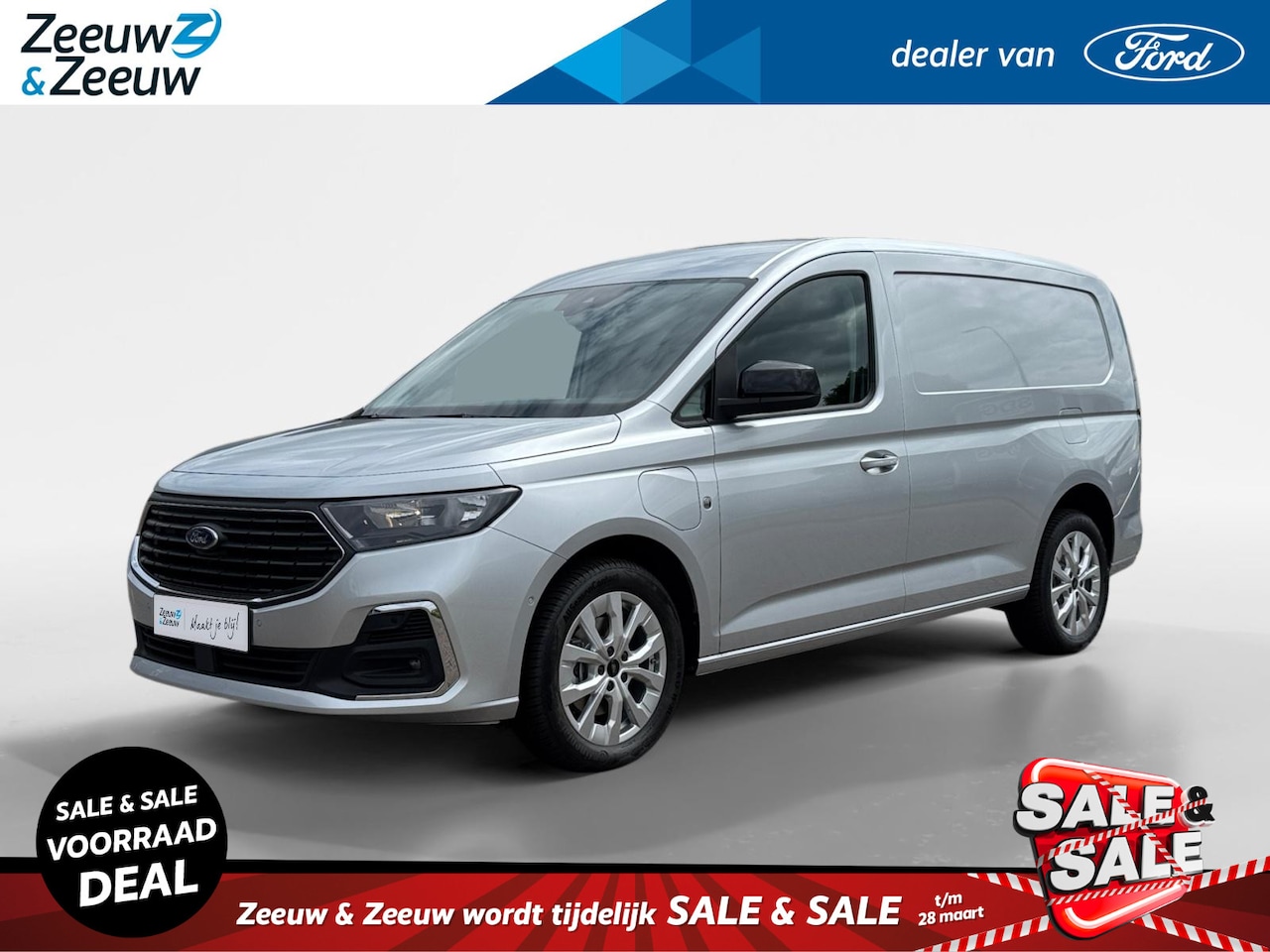 Ford Transit Connect - 1.5 EcoBoost PHEV L2 Limited | Uit Voorraad Leverbaar | Prijs Exclusief BTW/Inclusief Rijk - AutoWereld.nl