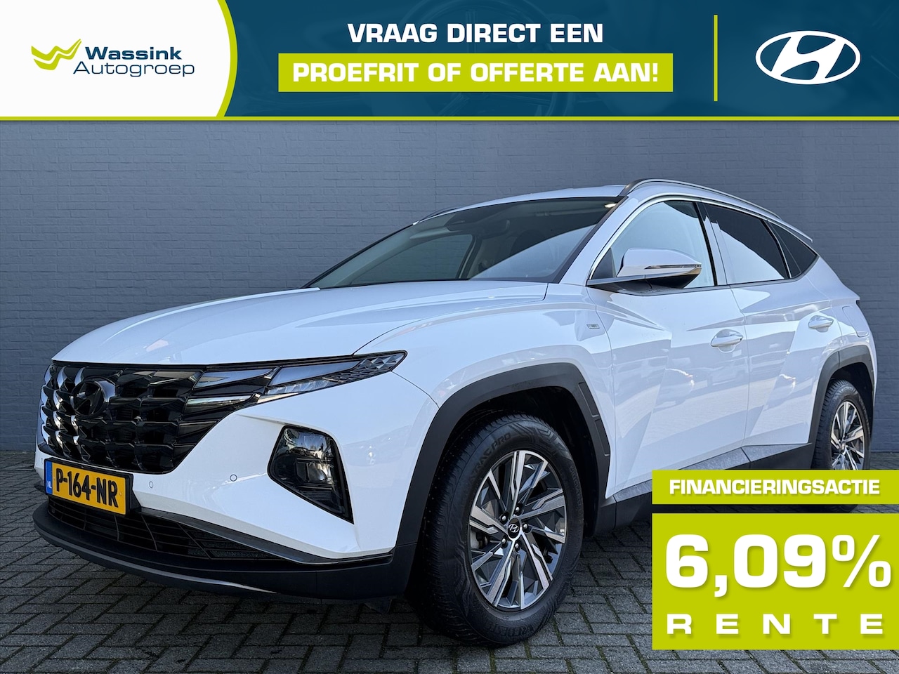 Hyundai Tucson - 1.6 T-GDi 48V 150pk Comfort Smart | All Season Banden | Navigatie | Cruise Control | Clima - AutoWereld.nl