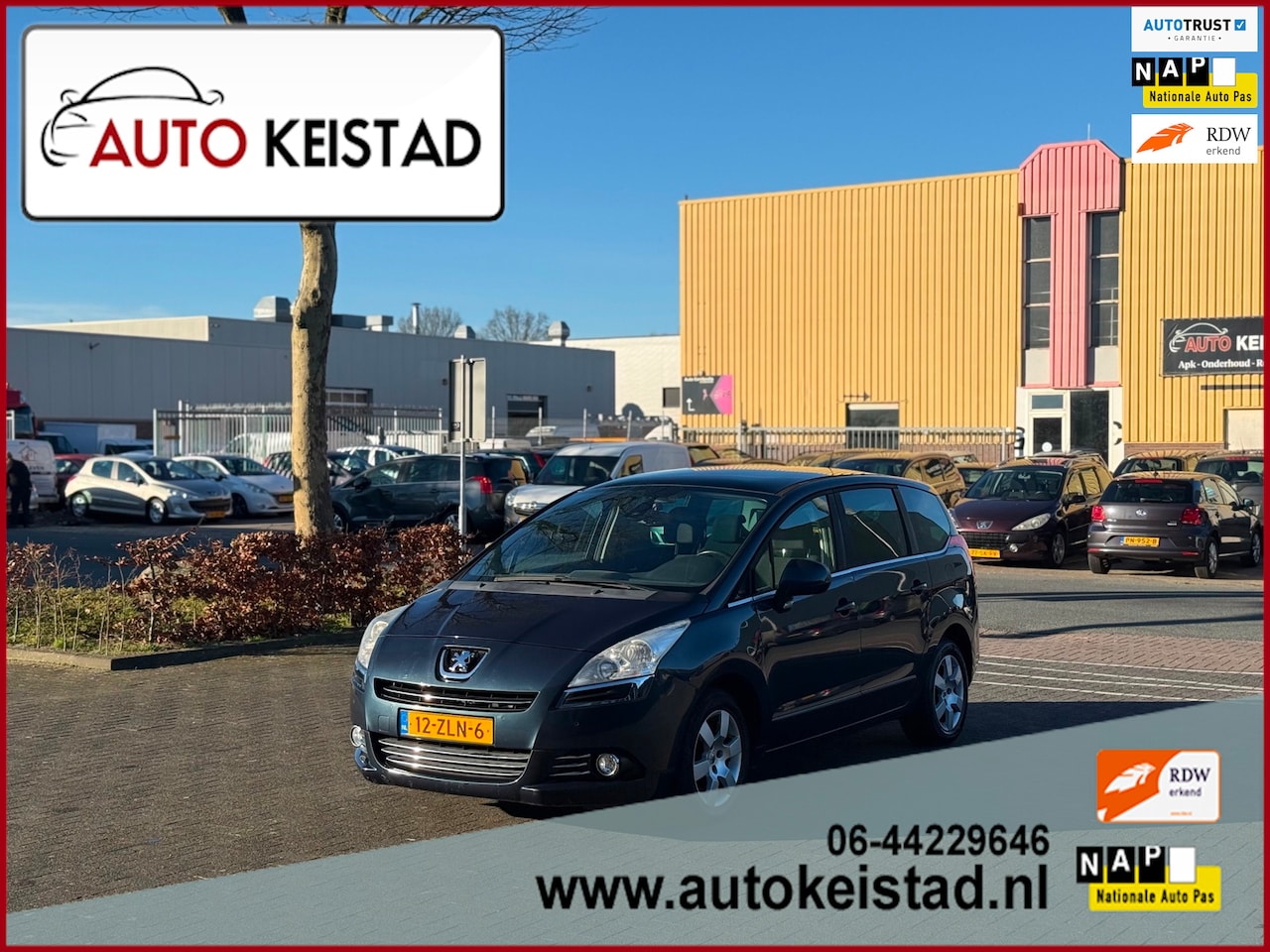 Peugeot 5008 - 1.6 THP 7-PERSOONS PANORAMA/NAIVGATIE/CLIMA! ORIGINELE KILOMETERS! - AutoWereld.nl