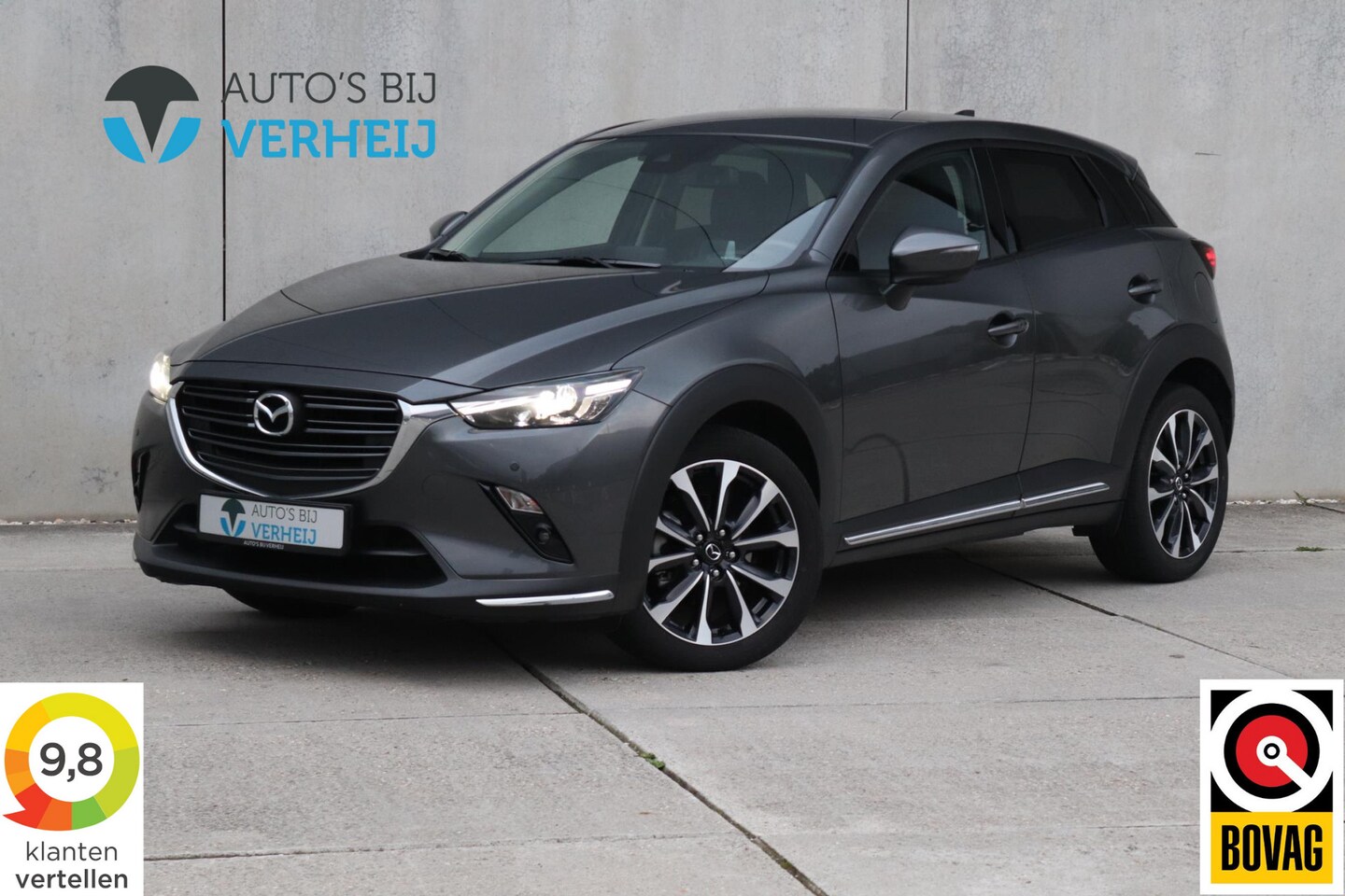 Mazda CX-3 - 2.0 SkyActiv-G 121 Luxury / AUTOMAAT / CAMERA / HALF LEDER / TREKHAAK - AutoWereld.nl