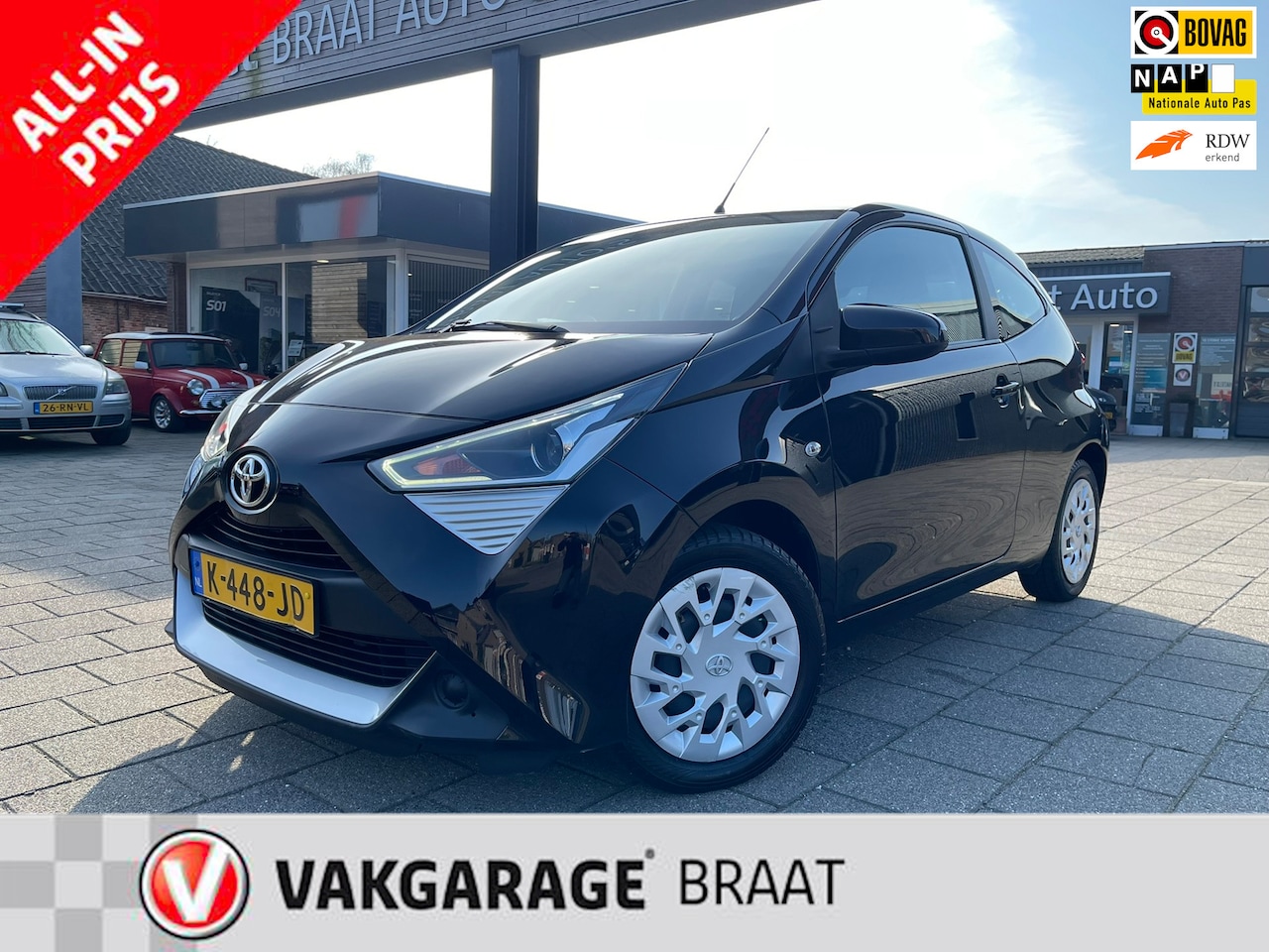 Toyota Aygo - 1.0 l CARPLAY l CAMERA l AIRCO l RIJKLAAR! - AutoWereld.nl
