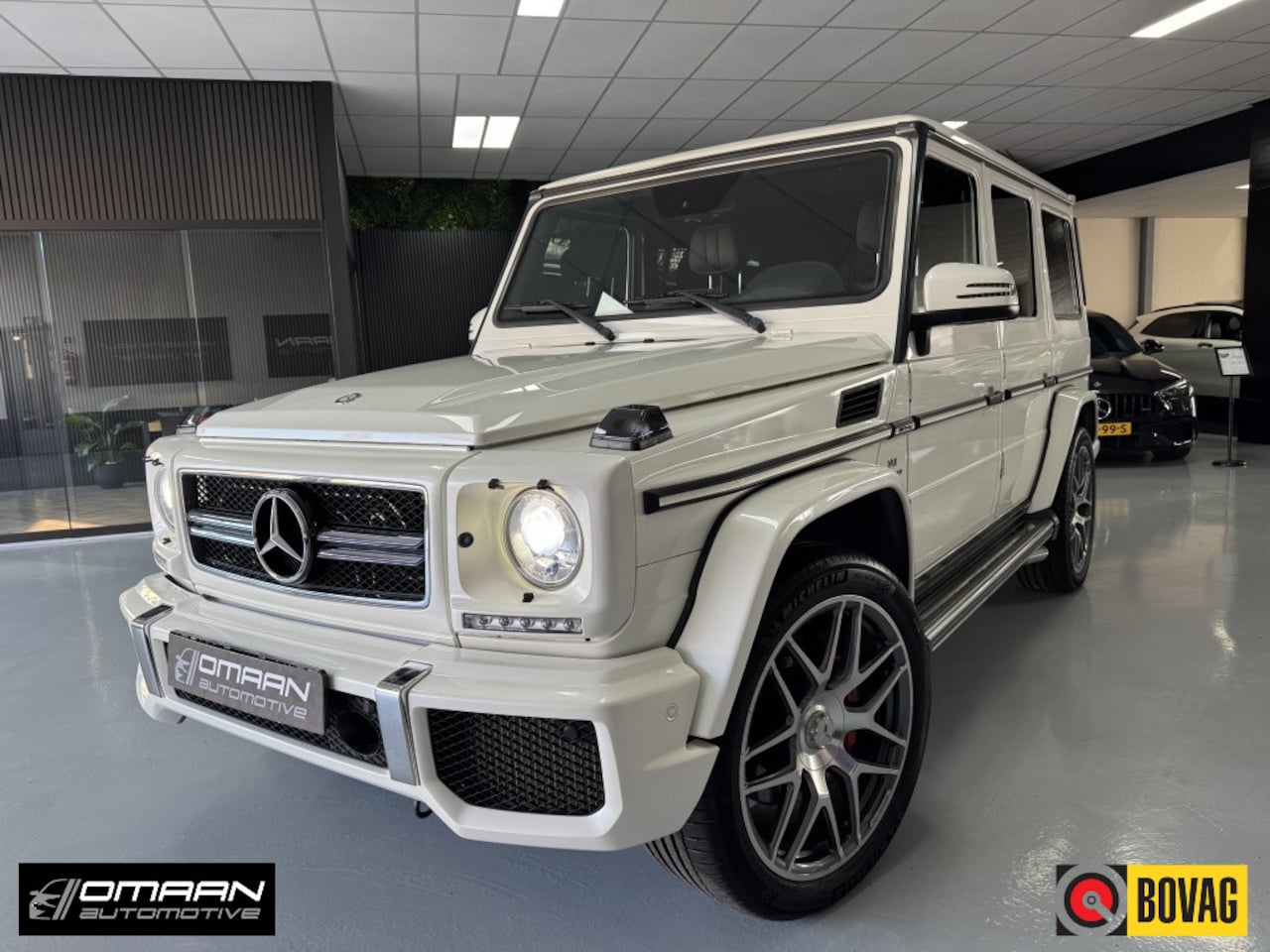 Mercedes-Benz G-klasse - G 63 AMG V8 544PK SCHUIFDAK UNIEK G63 - AutoWereld.nl