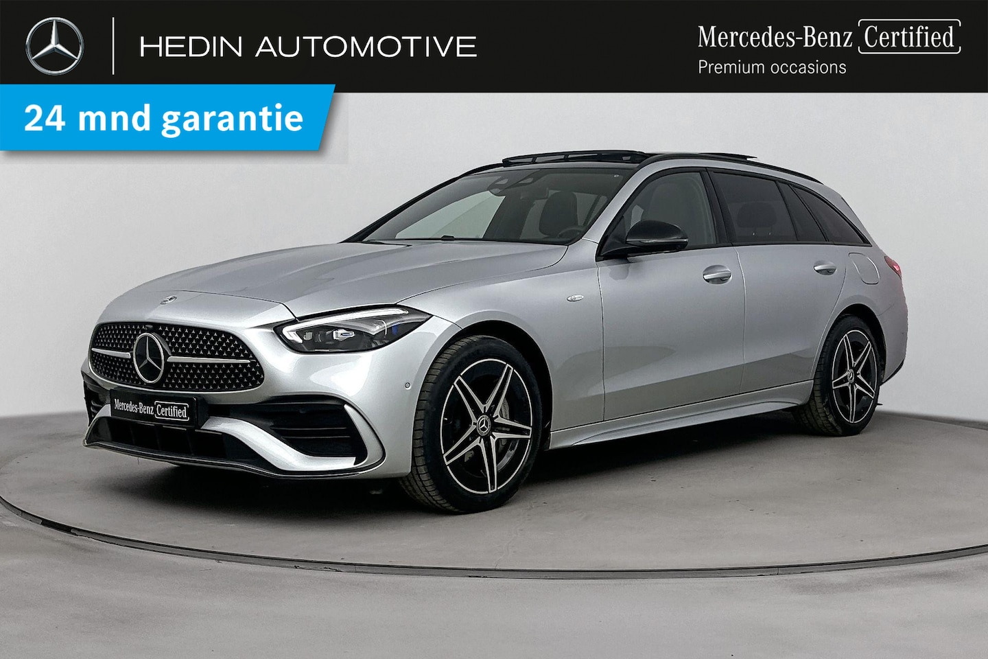 Mercedes-Benz C-klasse Estate - C 300e Automaat AMG Line | Premium Plus Pakket | Nightpakket | Winterpakket | Panoramadak - AutoWereld.nl