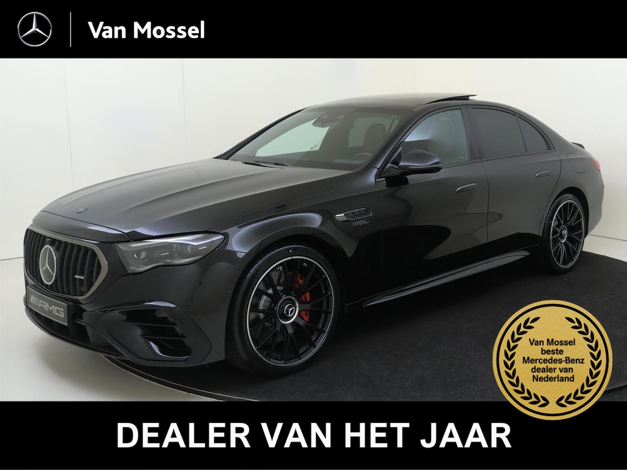 Mercedes-Benz E-klasse - AMG 53 4MATIC+ Night Edition / AMG-DYNAMIC-PLUS / Winterpakket / Panaroma-dak / Softclose - AutoWereld.nl