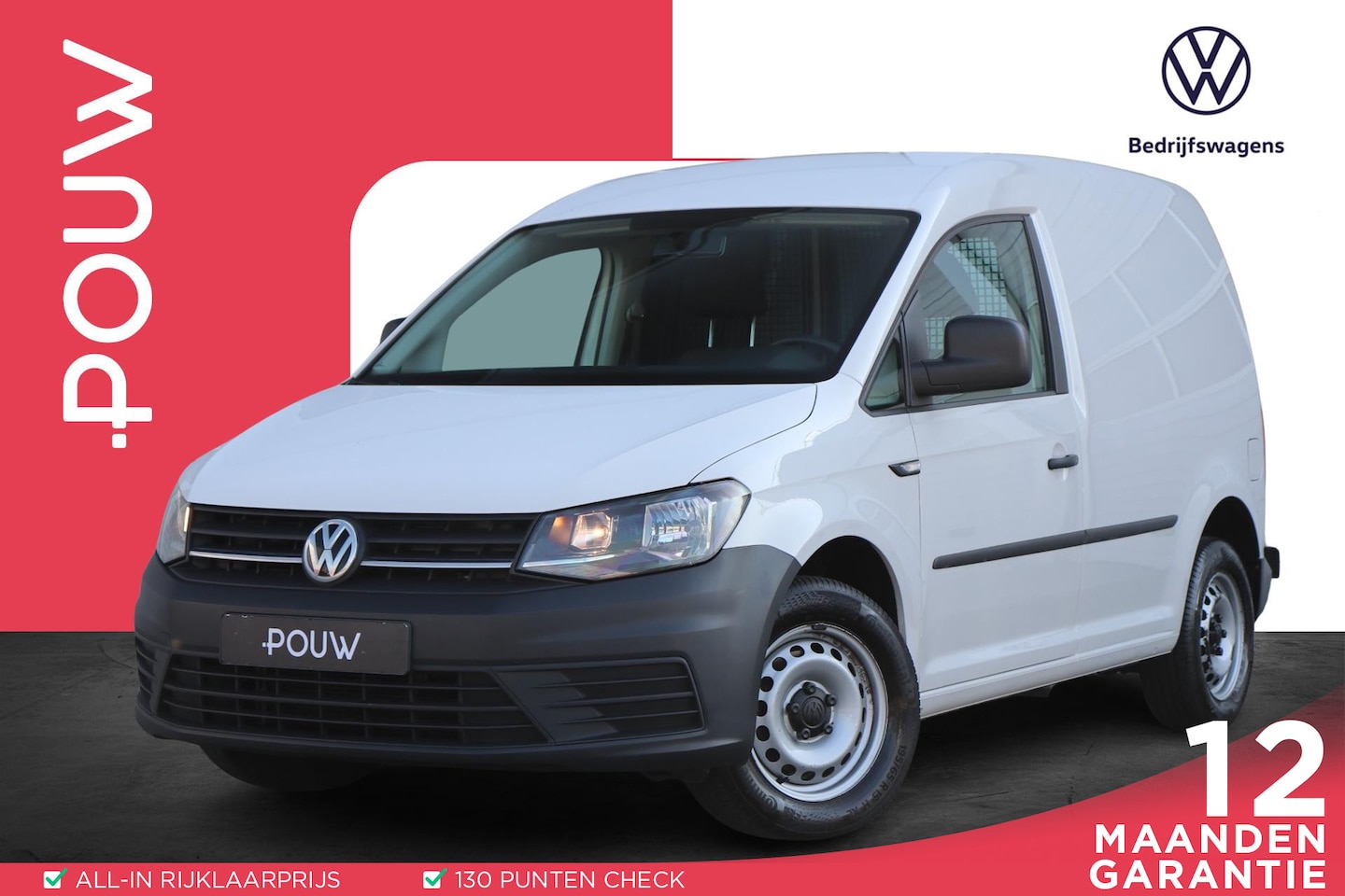 Volkswagen Caddy - 2.0 TDI 75pk L1H1 BMT Trendline | Cruise Control | Airco | Bluetooth | Laadruimte Betimmer - AutoWereld.nl