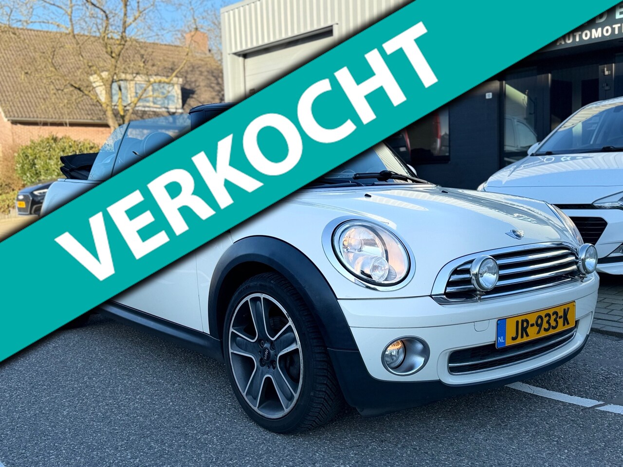 MINI Cabrio - Mini 1.6 Cooper I AIRCO I LEDER I CABRIO I 6 BAK I PARKEERSENSOR I - AutoWereld.nl