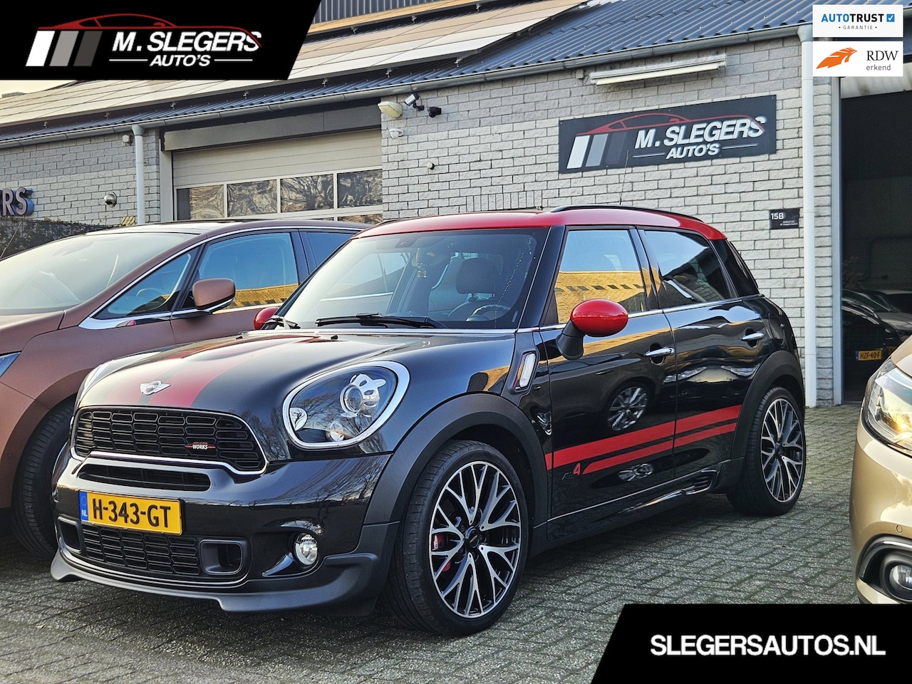 MINI Countryman - 1.6 John Cooper Works ALL4 Chili Mini 1.6 John Cooper Works ALL4 Chili*Rijklaar - AutoWereld.nl
